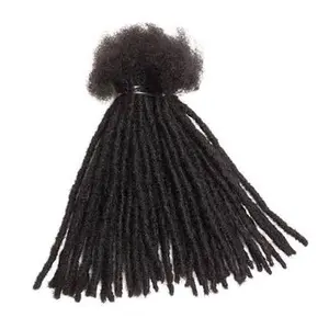 20 Human hair dreadlocks extensions sizes 0.4  Cm 100% natural