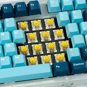 Yellow Dustproof 3Pin Switch Precision Axis Linear Mechanical Keyboard Switch Keyboard Linear Switches