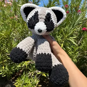 Crochet raccoon handmade plush Crochet raccoon handmade plush