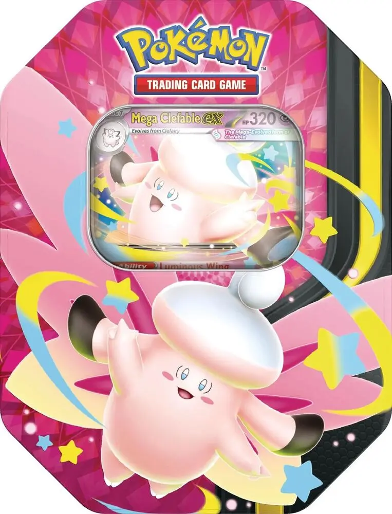 Mega Moonlit Tin (Mega Clefable ex & Mega Gengar ex)