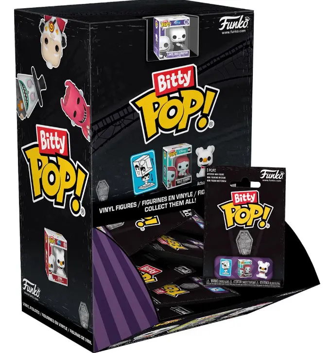The Nightmare Before Christmas Funko Bitty Pop! Vinyl Mini-Figures Blind Bag Collectible - Single Fig Blind Box