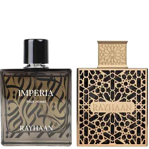 Rayhaan Imperia 3.4 Ounce & Elixir 3.4 Ounce Bundle gift Set for Men Eau De Parfum Spray
