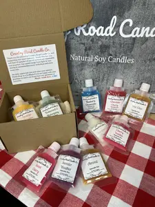 Squeezable Wax Melts | 1oz Collection Packs | Squeezy Wax Melts | Strong Wax Melts | Wax Melt Sampler Box