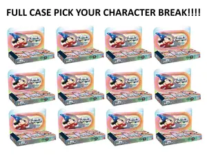 FULL CASE Topps 2025 Disney Chrome Hobby 12-Box Break #27 - Pick Your Character Break