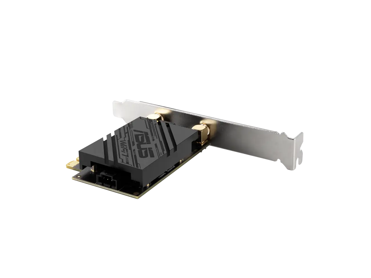 ASUS BE6500 Tri Band PCI-E WiFi 7 (802.11be), Bluetooth 5.4, WPA3 network security, OFDMA and MU-MIMO, Multi-link Operation