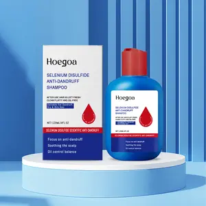 Hoegoa Selenium Disulfide Anti-Dandruff Shampoo, Deep Cleansing Scalp Care, Oil Control & Flake Removal, Soothing Itchy Scalp, Volumizing & Refreshing Hair for Men Women