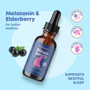 SleepBerry - Natural Sleep Aid for Kids with 5HTP & L-Theanine – Sugar-Free  – Fall Asleep, Stay Asleep, Wake Up Happy