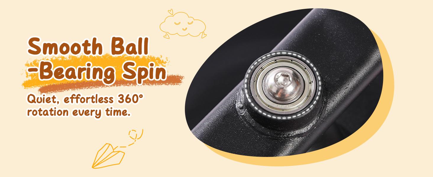 Widest Sensory Swivel Chair,Silicone Stress Relief Toy,220Lb Maximum Weight,Sensory Furniture,Sit & Spinning Toys For Age 3+, Ergonomic Swivel Chair Enhancing Motor Skills,Kids Furniture,Autistic/ADHD Sensory Set,Educational Indoor & Outdoor Toy Set