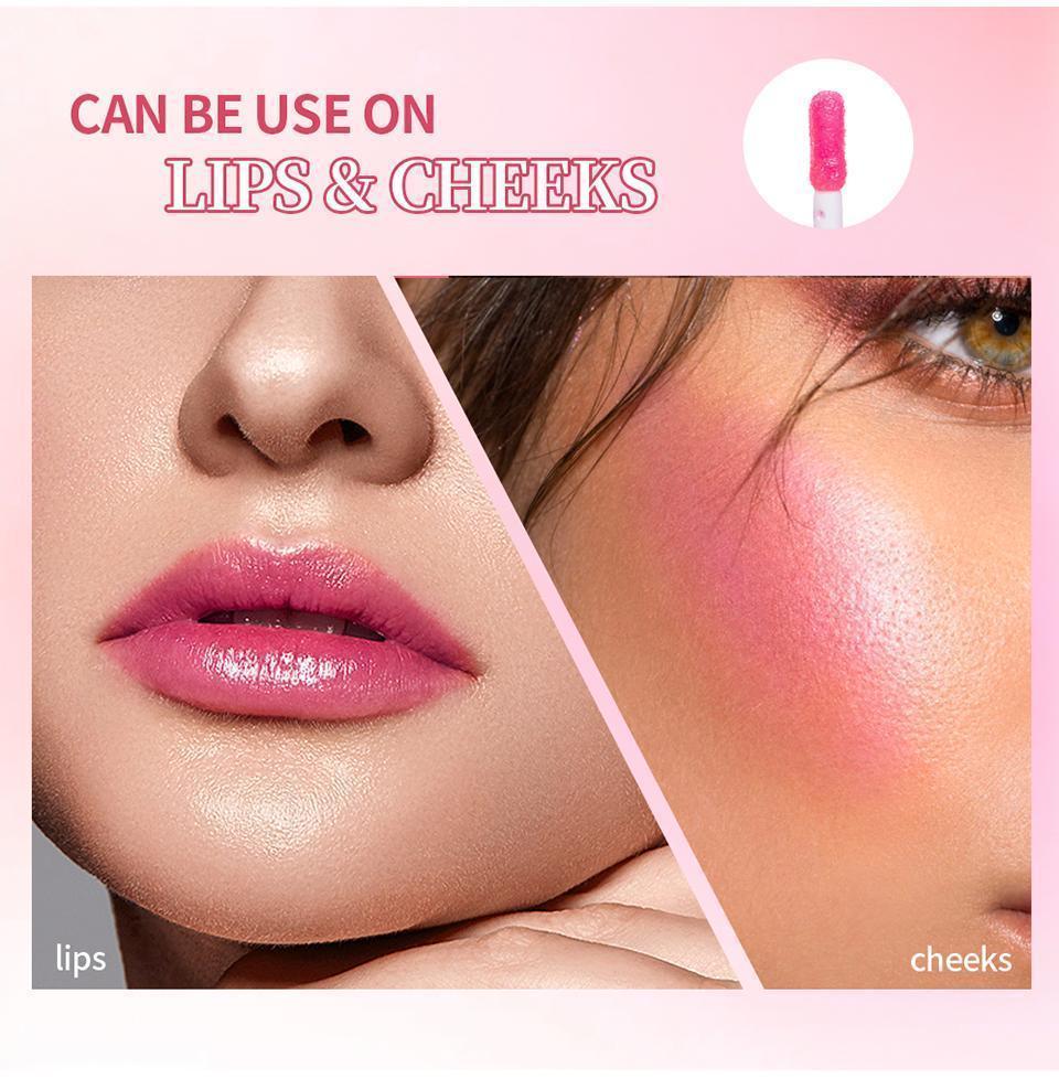 Pink Lip Serum Moisturizing Fresh Effective Reduce Pigmentation Exfoliating Plumper Sexy Care Cosmetics