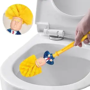 Funny Brush ABS Material Prank Toilet Cleaner Bathroom Cleaning Tool for Home & Hotel Use