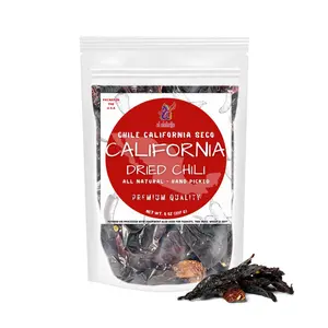 El Alebrije - California Dried Chili - Chile Seco California 8 Oz (227 g) | 100% Natural - No Additives | Premium Quality