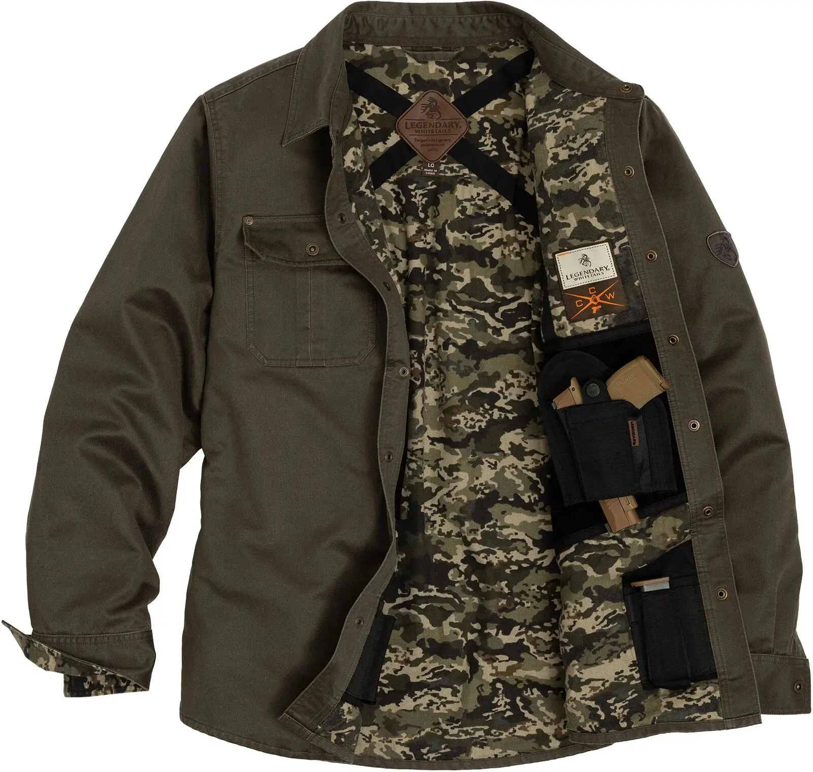 Men's Concealed Carry Journeyman Shirt Jacket