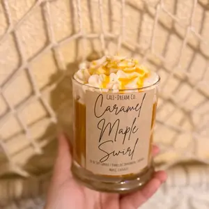 Caramel Maple Swirl soy Candle