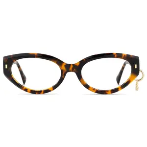 Meow Cat Eye Tortoise Glasses