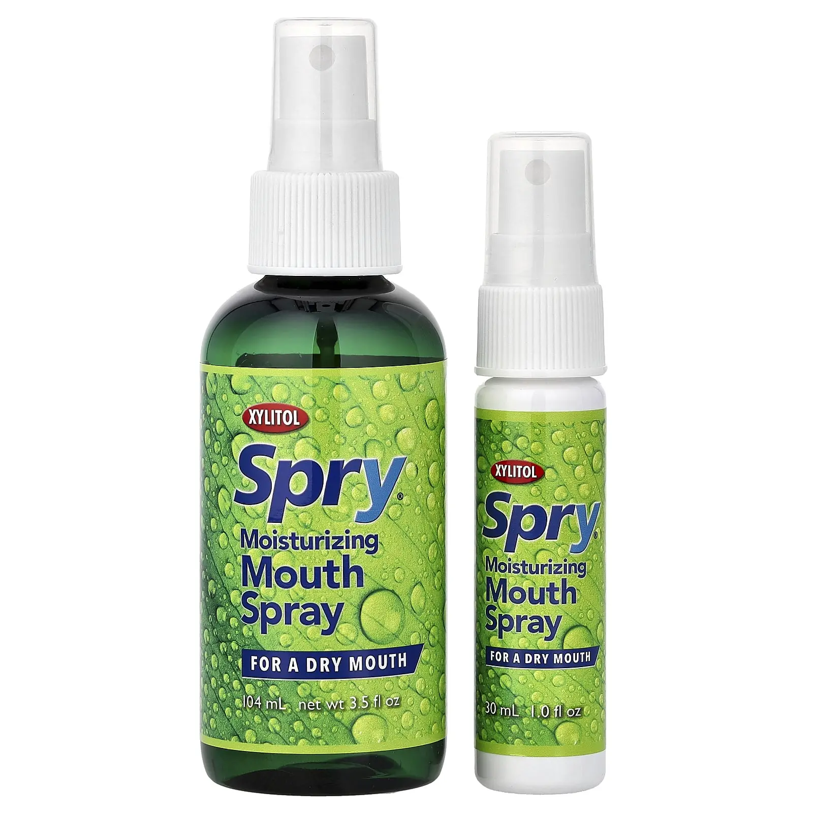 Xlear Spry, Moisturizing Mouth Spray, 2 Pack, 4.5 fl oz (134 ml)