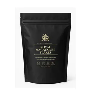 Royal Wellness Magnesium Flakes - Ancient Dead Sea Bath & Foot Soaking Flakes for Muscle Relief & Skin Repair - Pure & Potent 1.5lb