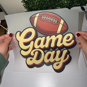 Game Day Football DTF Design