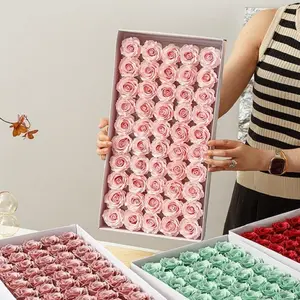 Valentine's Day Gift Box, Simulated Rose Eternal Flower, Creative Soap Bouquet, Holiday Souvenir, Birthday & Graduation Present