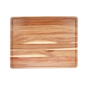 [HOT PRODUCT - FLASH SALE] Garvee 24 x 18 Inch Large Acacia Wood Cutting Board, Reversible Wooden Butcher Block Cutting Board with Juice Groove, Carving Board for Meat, Turkey, Charcuterie