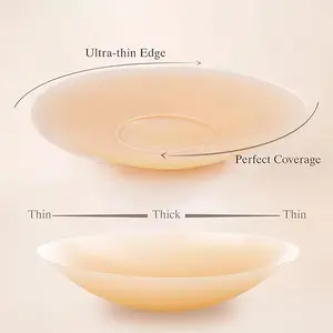 Invisible Silicone Breast Lift Tape, Enhances and Supports Breasts, Compatible with Bras, Comfortable and Secure Fit, Ideal for Everyday Use Sticky Waterproof Adhesive