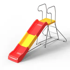 2-in-1 Kids Climbing Slide Set, 76in Smooth Track, Child-Safe Anti-Slip Steps, Sturdy Steel Construction, Easy Assembly, Indoor-Outdoor Backyard Play Equipment for Ages 3-8 Toddlers, Outdoor Play Equipment