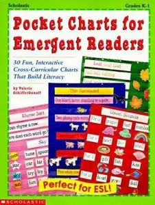 USED-Pocket Charts for Emergent Readers: 30 Fun, Interactive Cross-Curricular Charts That Build Literacy (Grades K-1) by Valerie SchifferDanoff (Paperback)