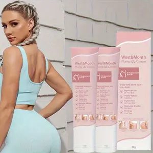 A Two-piece Buttock Cream, Rich in Vitamin E, Designed To Strengthen The Buttocks and Highlight The Body Curve, Perfect for Women's Natural Buttocks and Skin Care.