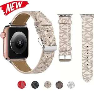Luxury Watch Bands Compatible For Apple Watch 10 9 8 7 6 42mm 44mm 45mm 38 40 41mm Designer Retro Leather Strap Belt Ultra 49mm