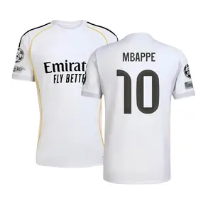 2025 2026 Home Mbappé No. 10 Short-Sleeve Soccer Jersey