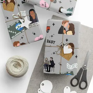 Twilight Wrapping Paper Hoa Hoa Hoa Edward Cullen Christmas Twilight Merch Twilight Gift Twilight New Moon Titsoak Bella Swan Jacob Black