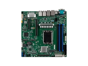 MSI D1500(D1500GB4N-10G-HE) uATX Server Motherboard, Single socket, LGA1700, Intel® Xeon® E-2400, C266PCH.