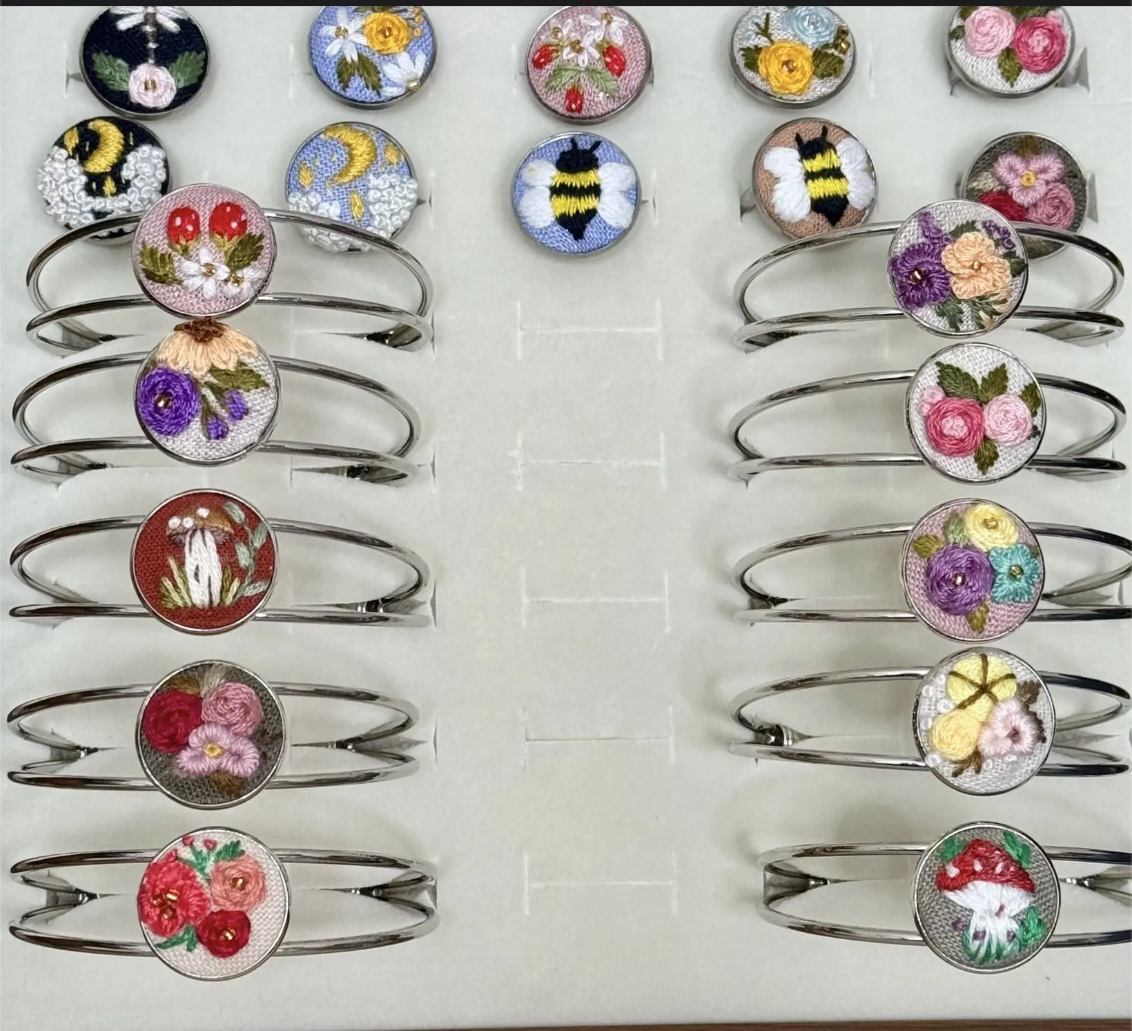 Embroidered Bracelet