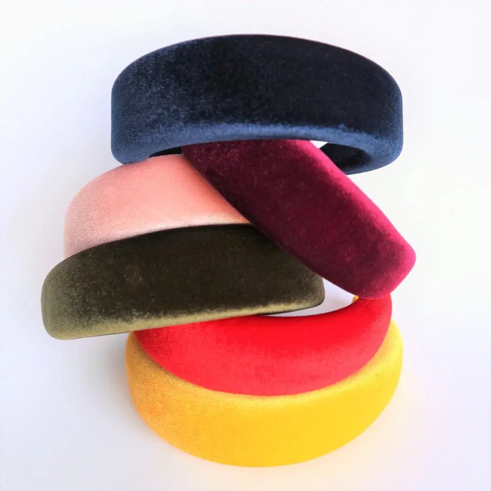Padded Headband - Chic and colorful headbands that will accent your hairstyle and outfit