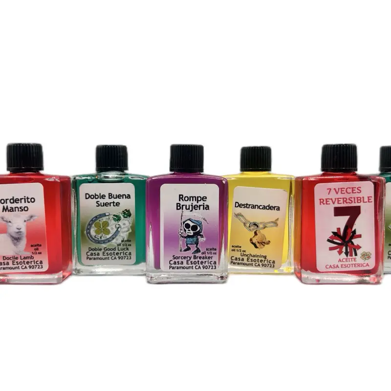 Aceites esotericos - different scented oils