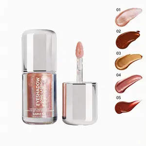Eyeshadow BARVENA, a buildable, long-lasting, crease-proof liquid eyeshadow glitter shimmer Eyeshadow BARVENA, a buildable, long-lasting, crease-proof liquid eyeshadow glitter shimmer