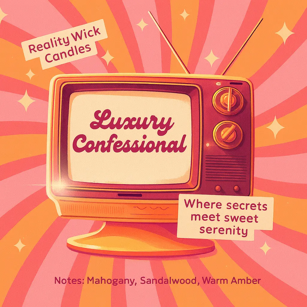 Luxury Confessional holiday candle xmas gift