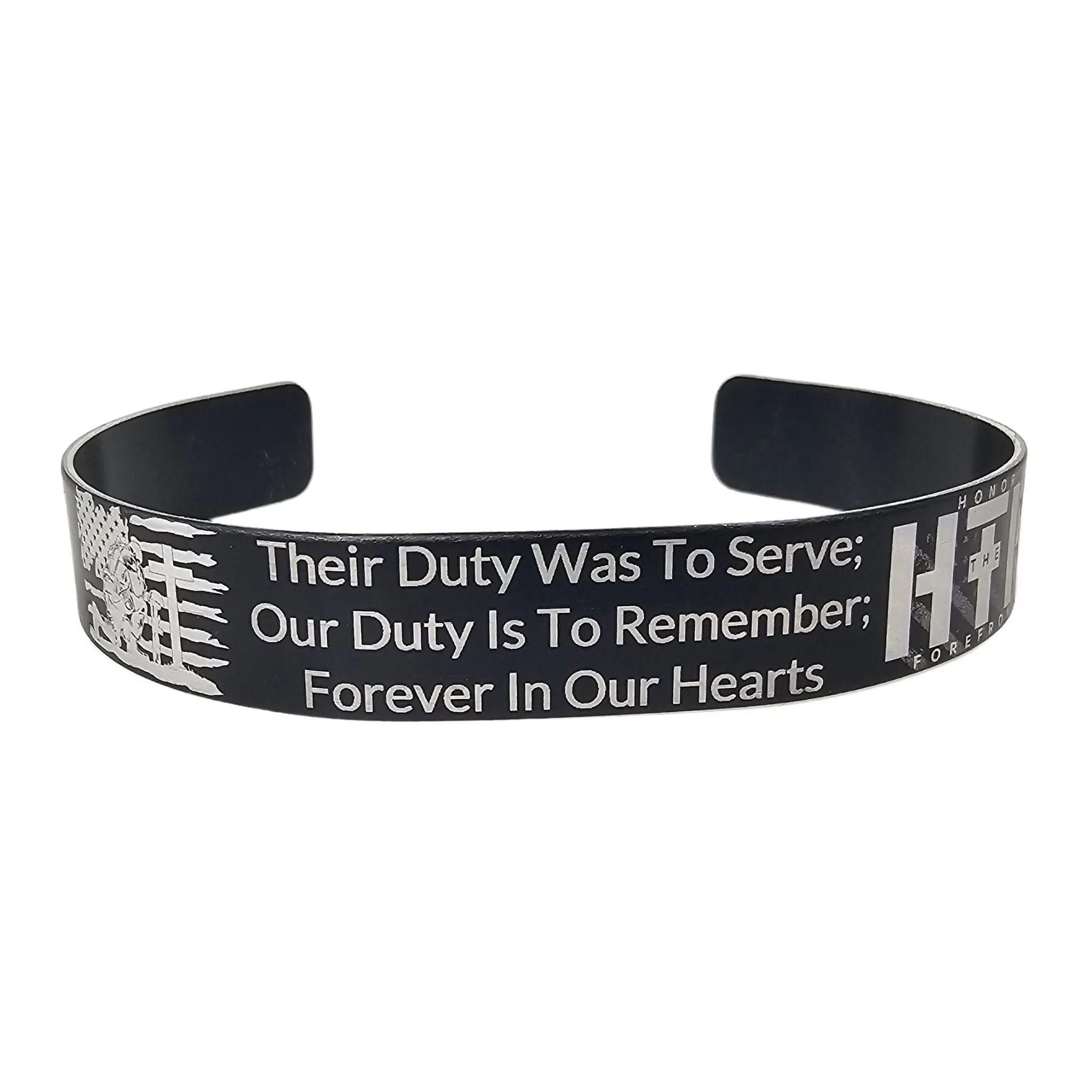 Veteran Memorial Bracelet | Honor Their Service | Military Remembrance Cuff