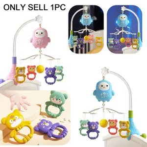 Baby Crib Bell, Shaking Bell Toy, Spinning Bedside Bell,Owl Music,  Newborn Soothing Bed Hanging, Baby Early Education, Birthday Gift