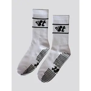 Pilates Grip Socks - White