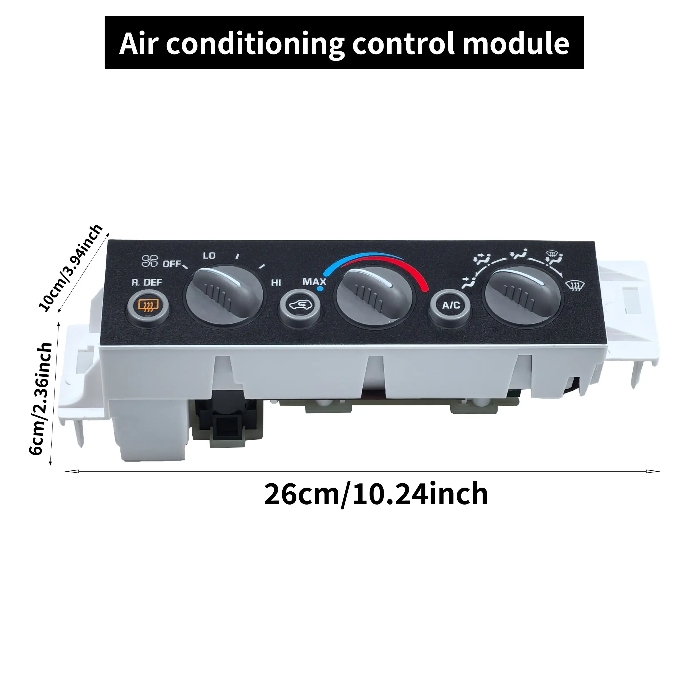 Dorman Ac Control Module for Chevrolet/cadillac/gmc Manual Air Conditioning, Vehicle Specific, Car Air Conditioner, Plug-And-Play, Fits Frame Numbers 1gyec63ty & More, Ac Replacement, Ac Part