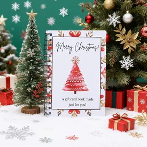 Beautiful Christmas Gift Journal for Teenagers, Creative Holiday Card Gift, Perfect for Family and Friends, Festive Season Present