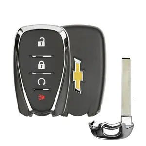 Car Key Holder for 2016-2021 Chevrolet, 4B Smart Key Fob with FCC# HYQ4AA