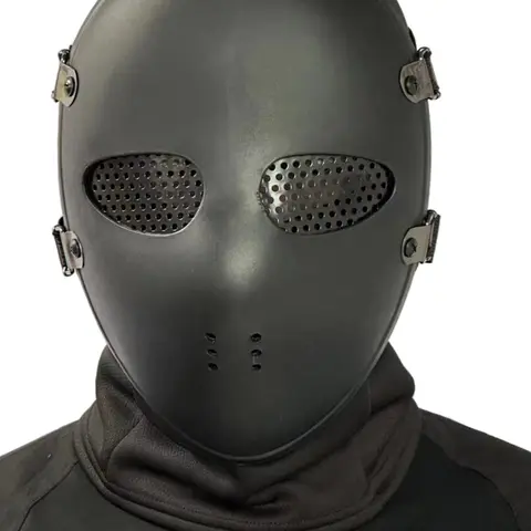 Full Face Mesh Protection Mask, Balaclava Masks, Outdoor Safety Gear, Casual Plain Design, All-Season Movie Prop, Essential Protective Equipment