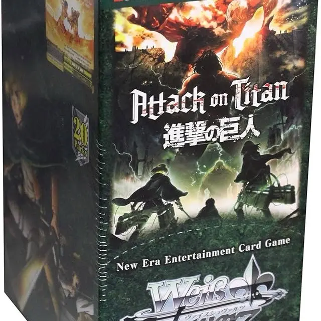 Weiss Schwarz Attack on Titan CCG Volume 2 Booster Box (English Edition)
