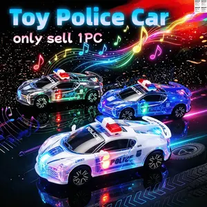 Motorized Police Cruiser Toy Police Car - Realistic Lights, Sounds & Motorized Feature - Ages 3 and Up police car toy police car ride on