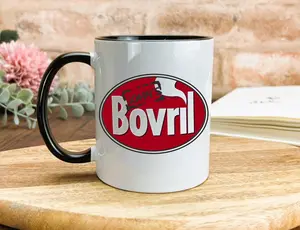 Bovril - Personalised Ceramic Mug - Regional Gift - Perfect for Friend and Family. Hot Drink Accent Mug