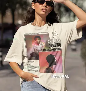 Vintage Bootleg Inspired Tee | Graphic Unisex Tee | Childish Gambino Shirt, Aesthetic Pop Album Tee