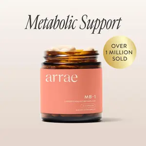 Arrae MB-1 | Natural Energy, Cholesterol, & Overall Health Support 20-Day Supply| Organic Nutrition Dietary Supplement Healthcare Vitamins Probiotic Blend Edible Fitness