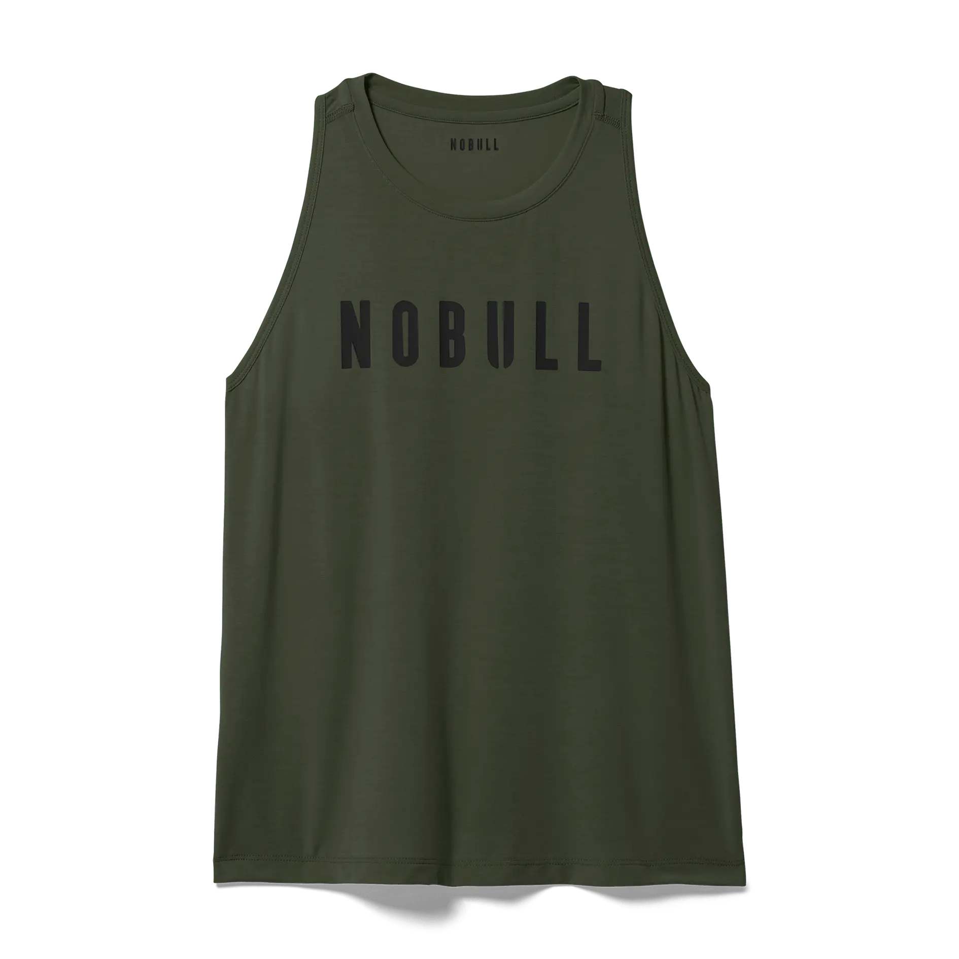NOBULL Women's  High-Neck Tank in Dark Army