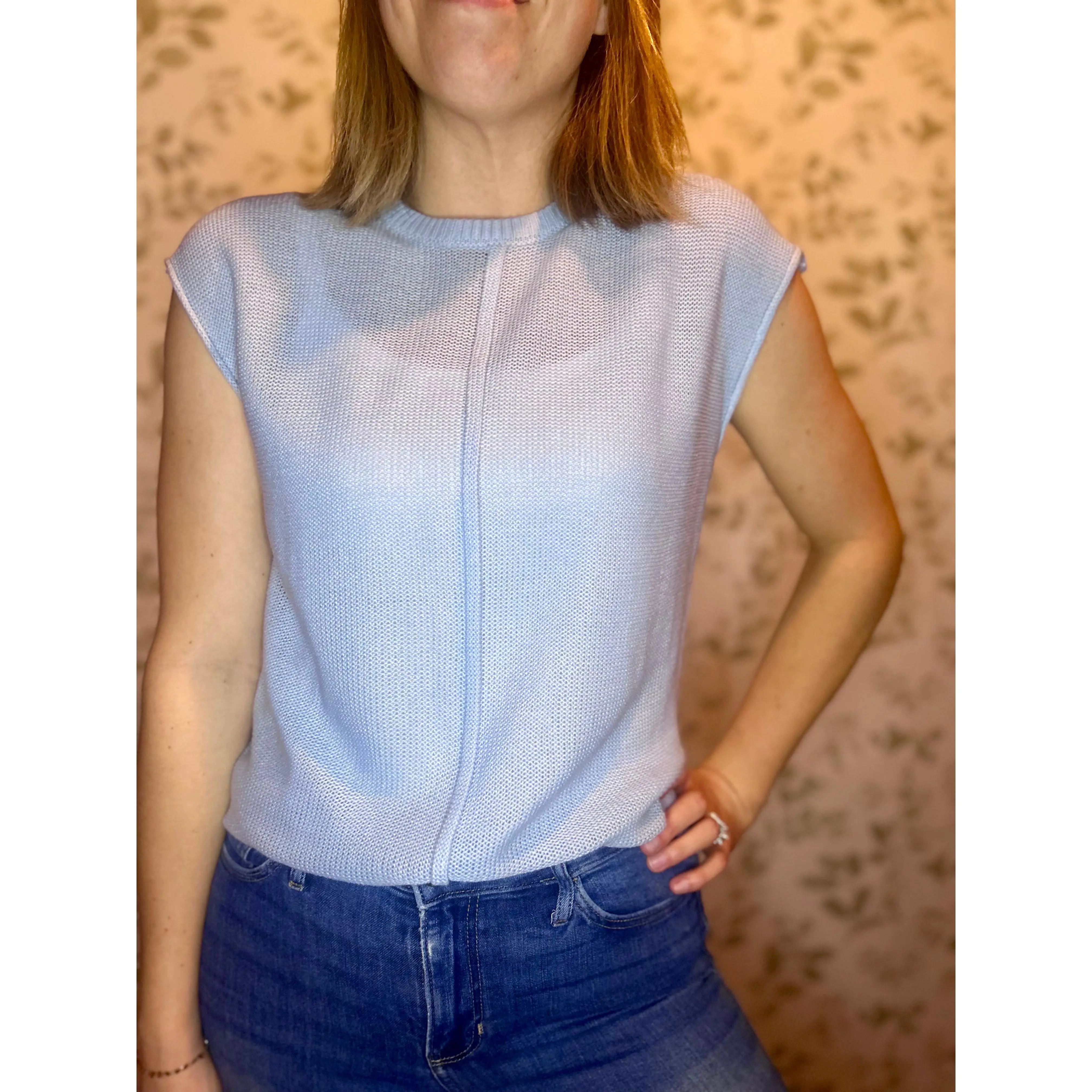 Chunky Needle Sweater Vest